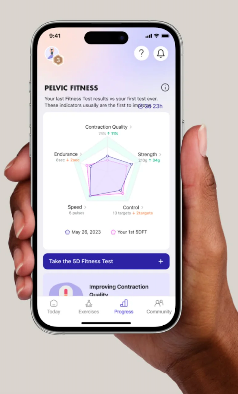 PERIFIT CARE+ inovatyvus dubens dugno treniruoklis